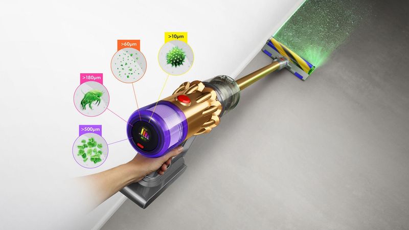 Dyson-V12-Detect-Slim-Absolute--aspirapolvere-senza-filo-Oro-Senza-sacchetto