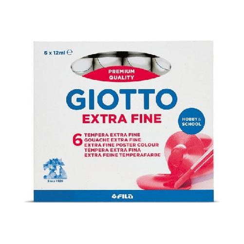 Giotto-352001-colore-a-tempera-12-ml-Tubo-Bianco