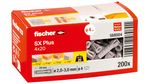 Fischer-568004-ancoraggio-a-vite-e-tassello-200-pz-Tassello-di-espansione-20-mm