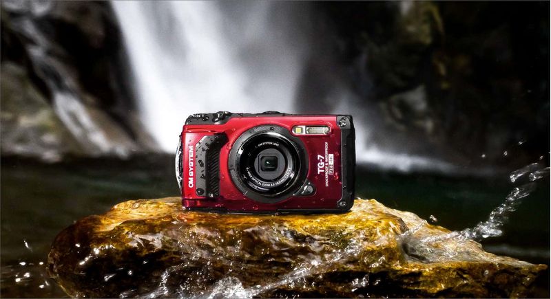 Om-System-Fotocamera-Compatta-Tough-Tg-7-Rosso