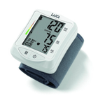 Laica BM1006 monitor per il battito cardiaco Polso Grigio, Bianco