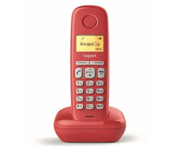 Gigaset-A170-Telefono-DECT-Rosso