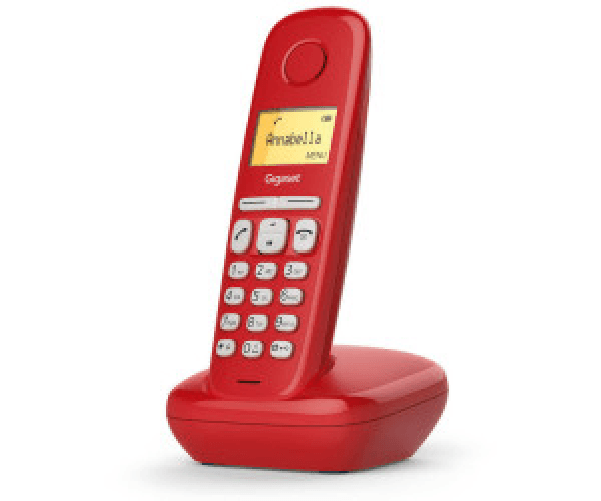 Gigaset-A170-Telefono-DECT-Rosso