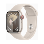 Apple Watch Series 9 GPS + Cellular Cassa 41mm in Alluminio Galassia con Cinturino Sport Galassia - S/M