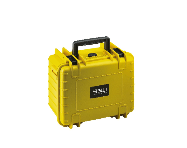 B-and-W-International-Drone-Case-PP.66-Giallo-per-DJI-Mini-4-Pro