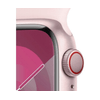 Apple-Watch-Series-9-GPS---Cellular-Cassa-45mm-in-Alluminio-Rosa-con-Cinturino-Sport-Rosa-Confetto---M-L