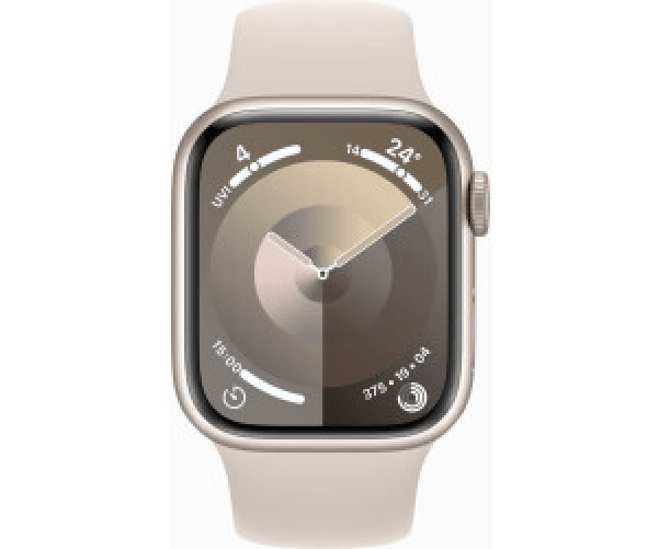 Apple-Watch-Series-9-GPS-Cassa-41mm-in-Alluminio-Galassia-con-Cinturino-Sport-Galassia---S-M