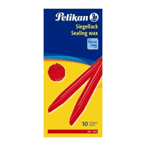 Pelikan 361220 ceralacca Rosso 10 pz