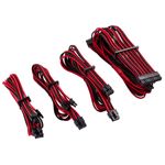 Corsair Set di cavi premium con guaina (Gen 4) - rosso/nero