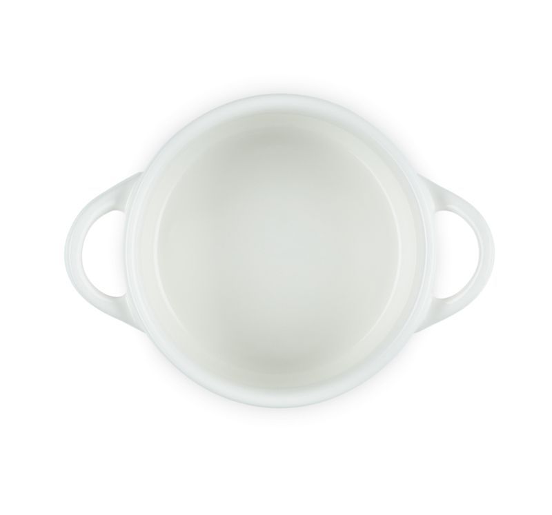 Le-Creuset-Mini-Cocotte-Rotonda-in-Gres-Vetrificato-250ml-10cm-Bianco