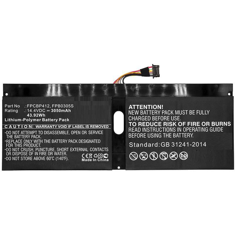 CoreParts-MBXFU-BA0038-ricambio-per-laptop-Batteria--Laptop-Battery-for-Fujitsu---43.92Wh-Li-Pol-14.4V-3050mAh---Black-4