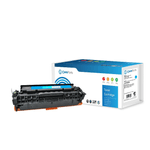 CoreParts QI-HP1025C cartuccia toner 1 pz Compatibile Ciano (Toner Cyan CF411A - Pages 2.300 Nordic Swan - HP Color Lase