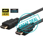 Vivolink PROHDMIHD3-BULK cavo HDMI 3 m HDMI tipo A Standard Nero (10 x Pro HDMI Cable 3m Ultra - Flexible . - Warranty 1