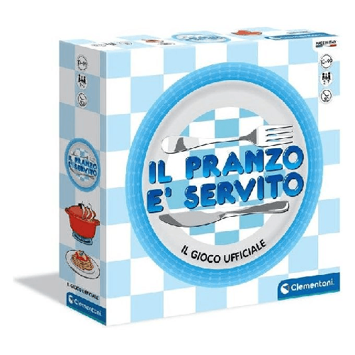 Clementoni-Il-Mio-Primo-IL-PRANZO-E-SERVITO-30-min-Gioco-da-tavolo-Famiglia