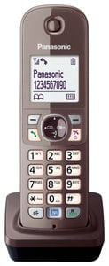 Panasonic-KX-TGA681-Telefono-DECT-Identificatore-di-chiamata-Marrone