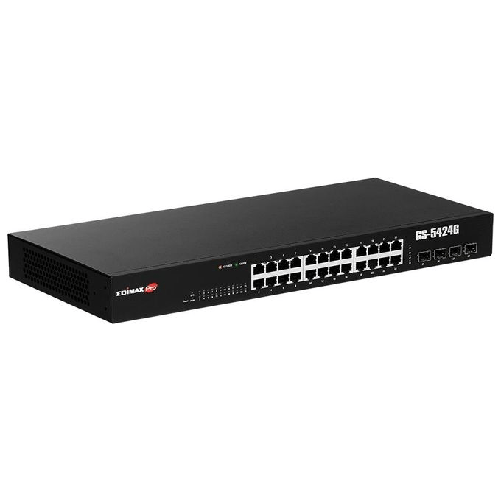 Edimax-GS-5424G-switch-di-rete-Gestito-Gigabit-Ethernet--10-100-1000--1U-Nero