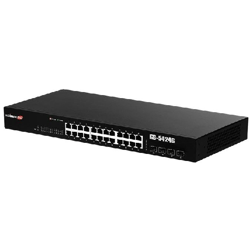 Edimax-GS-5424G-switch-di-rete-Gestito-Gigabit-Ethernet--10-100-1000--1U-Nero