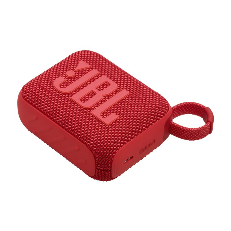 JBL-GO-4-Speaker-Bluetooth-Portatile-Altoparlante-Wireless-con-Design-Compatto-Waterproof-e-Resistenza-alla-Polvere-IP67-fino-a-7-h-di-Autonomia-USB-Compatibile-con-App-Portable-Rosso