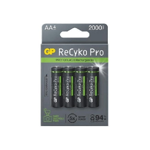 GP-Batteries-ReCyko-Photoflash-Batteria-ricaricabile-Stilo-AA-Nichel-Metallo-Idruro--NiMH-