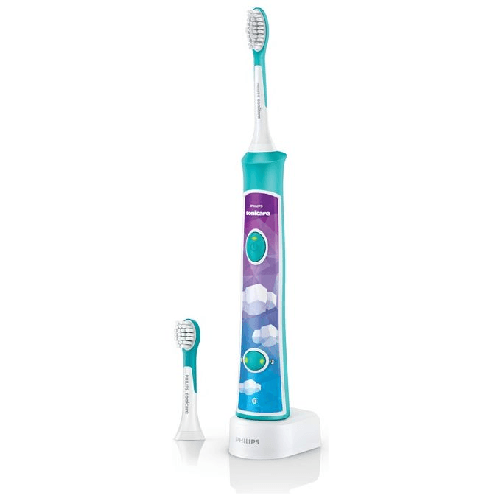 Philips Sonicare 3100 HX3673/13 Spazzolino Elettrico Bianco + Custodia da  Viaggio