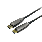 Vivolink PRODPHDMIOP50 cavo e adattatore video 20 m DisplayPort HDMI Nero (PRO DISPLAYPORT TO HDMI 4K - OPTIC 50M - Warr