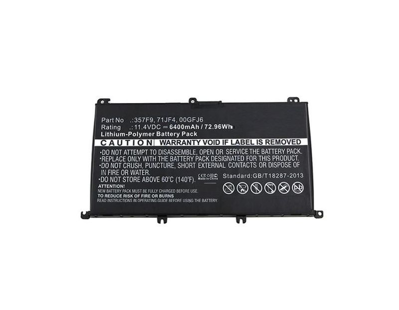 CoreParts-MBXDE-BA0053-ricambio-per-laptop-Batteria--Laptop-Battery-for-Dell-74Wh---Li-Pol-11.1V-6660mAh-Black---74Wh-Li