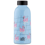 Mama Wata 739S borraccia Uso quotidiano 470 ml Metallo, Plastica Blu, Rosa