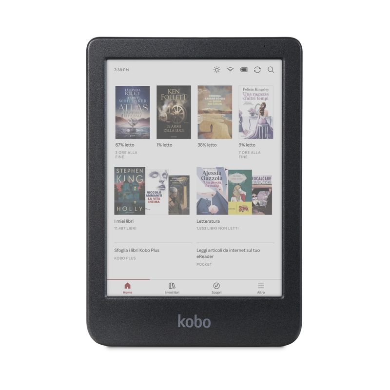 Kobo-E-book-Clara-Color-Black