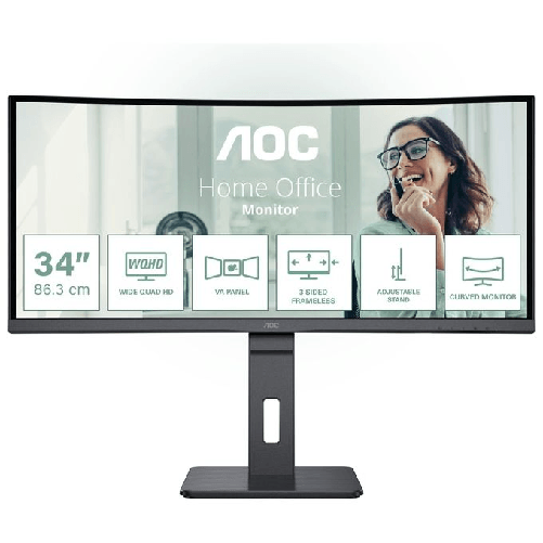 AOC-CU34P3CV-Monitor-PC-864-cm--34---3440-x-1440-Pixel-UltraWide-Quad-HD-LED-Nero