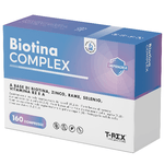 Biotina Complex - Integratore per Capelli con vitamina B2 160 mini compresse da 100 mg (5 mesi di Fornitura)