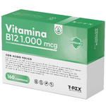 Vitamina B12 1000 mcg e Acido Folico 400 mcg 160 microcompresse da 100 mg ad Alto Dosaggio -  5 Mesi di Fornitura