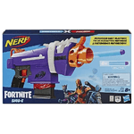 Hasbro Nerf Fortnite - SMG-E (Blaster motorizzato con clip di 6 dardi, include 6 dardi ufficiali Nerf Elite)