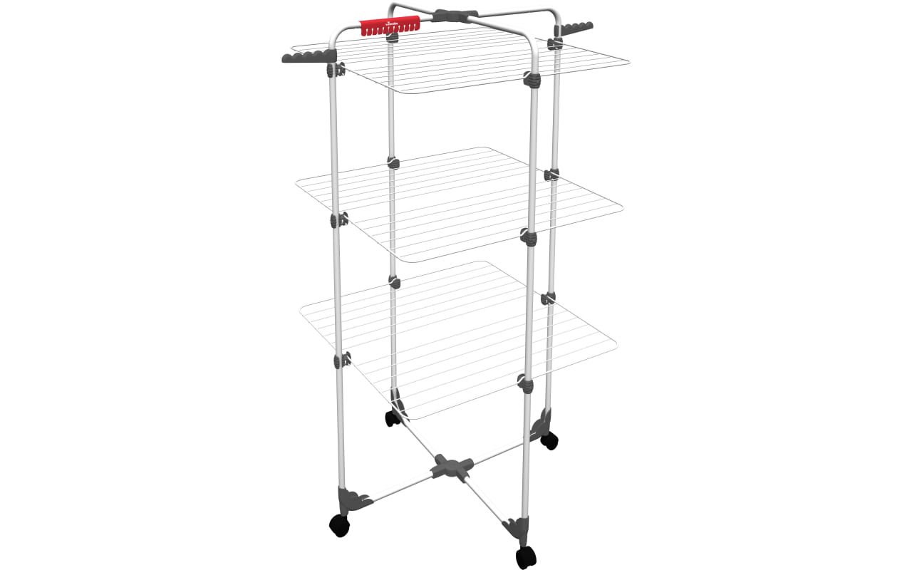BigBuy Vileda Mixer 3 Stendibiancheria da pavimento Bianco