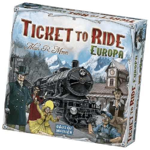 Asterion-Giochi-Uniti-Ticket-To-Ride-Europa-Gioco-da-tavolo-Simulazione-economica