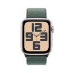 Apple-Watch-SE-GPS-44mm-Cassa-Alluminio-Galassia-con-Verde-Lago-Sport-Loop