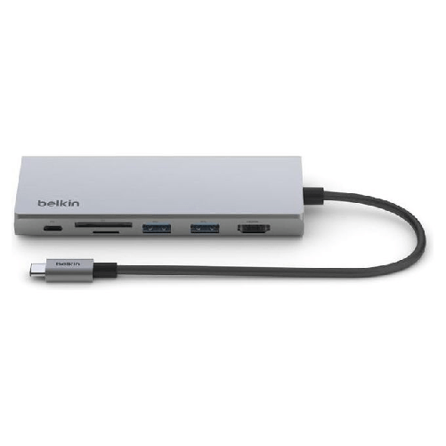 Belkin-INC009BTSGY-replicatore-di-porte-e-docking-station-per-laptop-USB-tipo-C-Argento