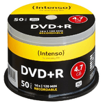 Intenso 4111155 DVD vergine 4,7 GB DVD+R 50 pz