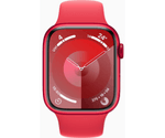 Apple-Watch-Series-9-GPS-Cassa-45m-in-Alluminio--PRODUCT-RED-con-Cinturino-Sport-Band--PRODUCT-RED---M-L