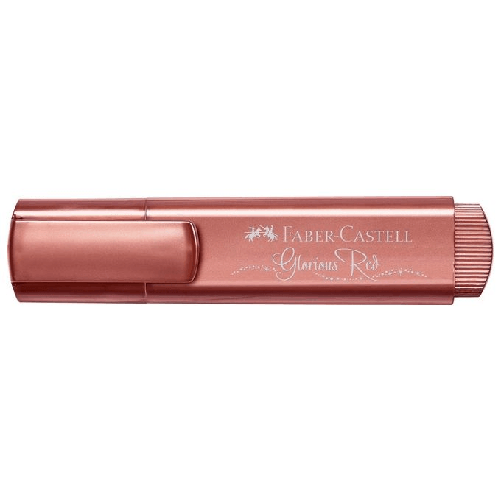 Faber-Castell-Faber-Castell-Textliner-46-evidenziatore-1-pz-Rosso-metallico