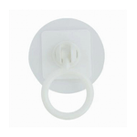 Cleafe-set 2 Pz Sollevatore Per Coperchio Wc Copriwater Adesivo Ad Anello Bianco 87628 -