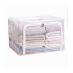 Cleafe-box Scatola Salvaspazio Portatutto Vestiti Armadio Organizer 50x40x39 Cm 59982 -