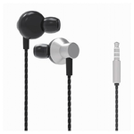 Maxtech-auricolare In-ear Cuffie Con Filo 1.2mt Aux3.5mm Con Microfono 4d Sound Au-8t002 -