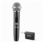 Maxtech-microfono Professionale Uhf Con Ricevitore Wireless Karaoke Conferenze Ktv-8.6 -