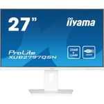 Iiyama ProLite XUB2797QSN-W1 Monitor PC 68,6 cm (27") 2560 x 1440 Pixel Wide Quad HD LED Bianco