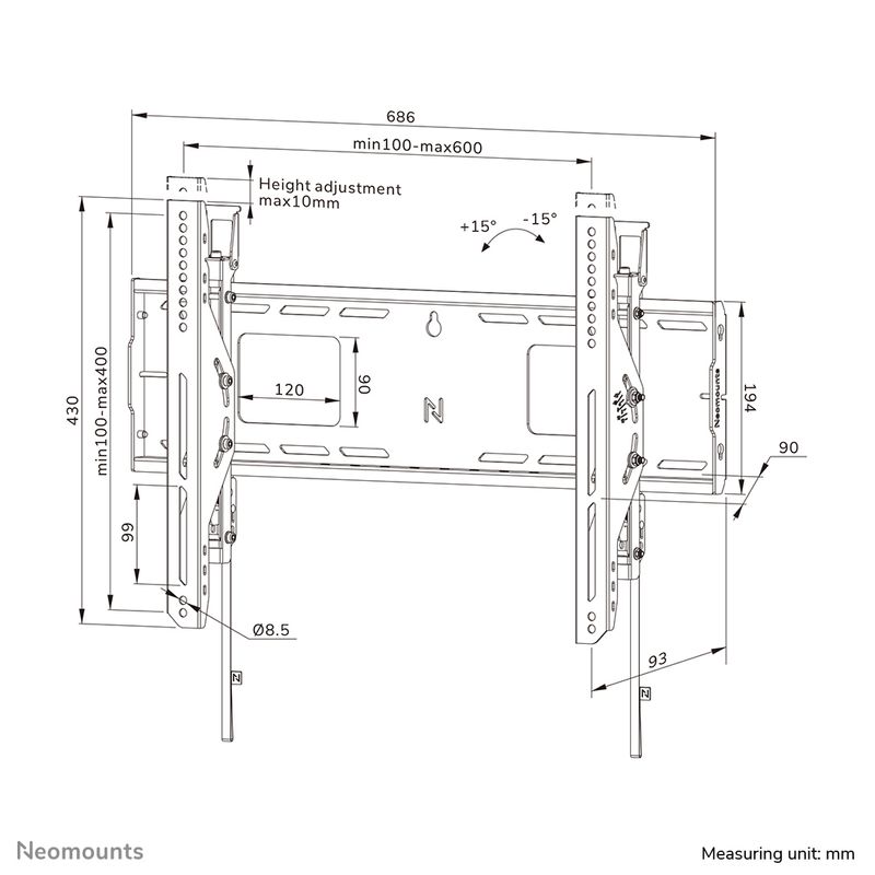 Neomounts-supporto-a-parete-per-TV-pesanti