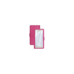 Celly Unica View custodia per cellulare 12,7 cm (5") Custodia a libro Rosa