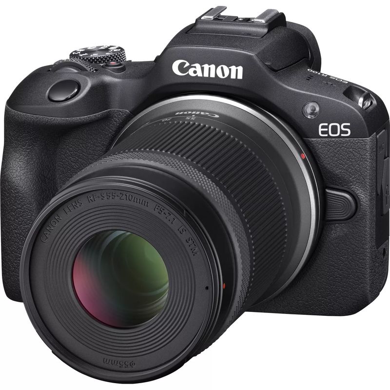 Canon-EOS-R100---RF-S-18-45mm-F4.5-6.3-IS-STM---RF-S-55-200mm-F5-7.1-IS-STM-Kit-MILC-241-MP-CMOS-6000-x-4000-Pixel-Nero