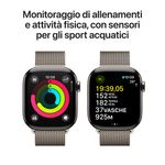 Apple-Watch-Series-10-Serie-10-GPS---Cellular-42mm-Cassa-in-Titanio-con-Loop-in-maglia-milanese