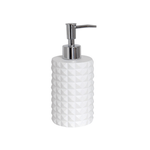 DISPENSER SAPONE IN POLIRESINA MOSAIK   Bianco