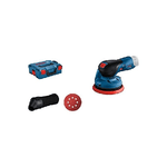 Bosch GEX 12V-125 Professional Levigatrice a disco 10000 Giri/min 20000 OPM Nero, Blu, Rosso